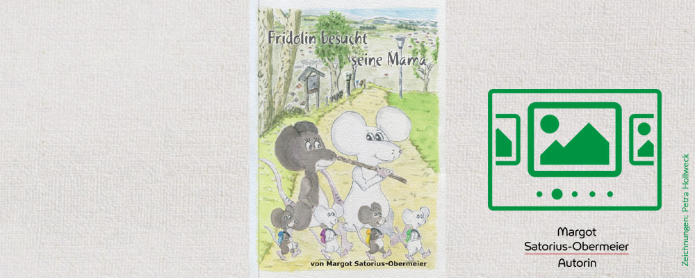 das slideshow-Fenster für 'satorius-obermeier.de' anzeigen ...
Obwohl es Fridolin auf dem Bogenberg sehr gut gefällt, hat er doch immer wieder Heimweh nach seiner Mama.